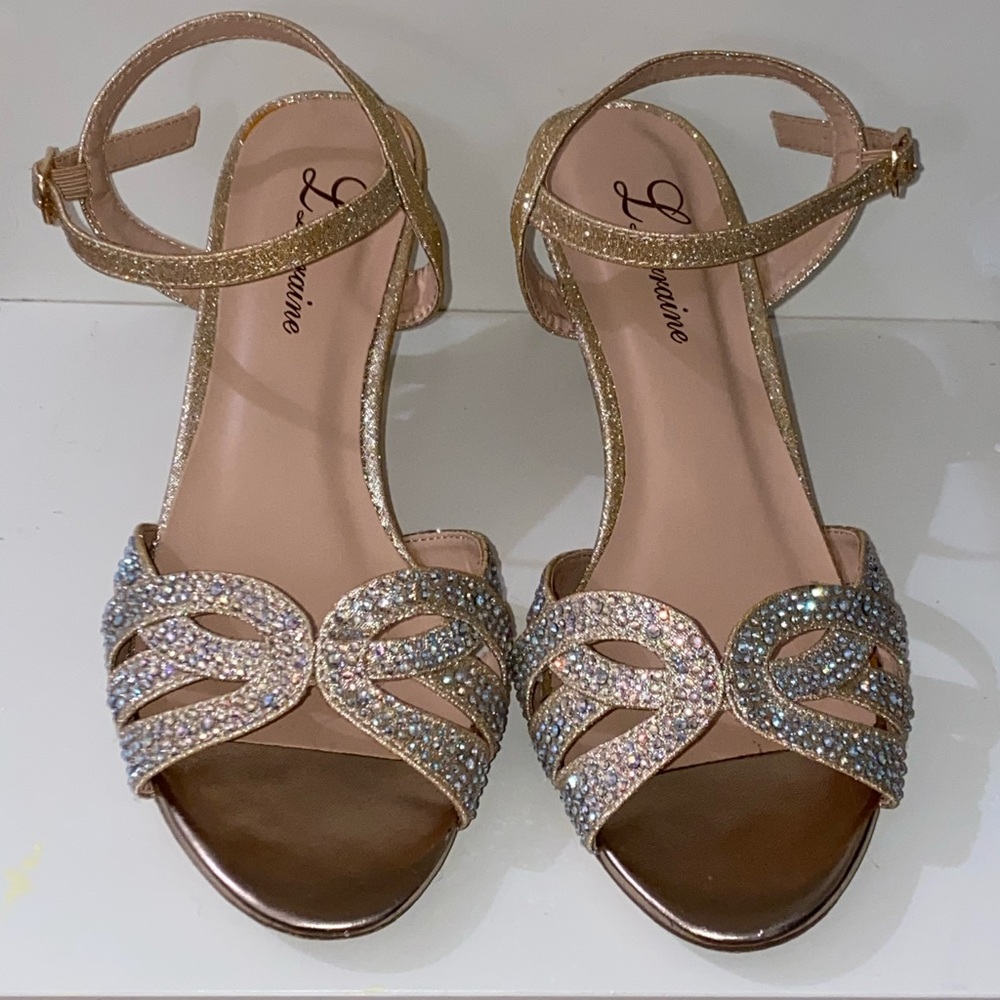 Sparkly heels